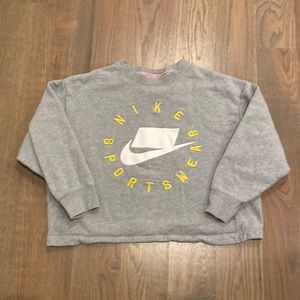 Nike sweatshirt (cropped)